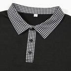 Spring and Autumn Men's Long Sleeve Polo Shirt Classic Business Office T-shirt Male Street Casual Fashion Solid Color Top