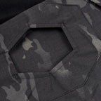 Outdoor Long Sleeve Tactical Shirts Combat Shirt 1/4 Zipper Ripstop Cotton Wear-resisting Camo Airsoft T Shirts Men Clothing