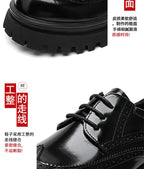 Brand Man Shoes Formal Green Glossy Leather Shoes for Men Lace Up Oxfords for Male Wedding Party Office Business Casual Shoe Men