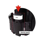 YAKEDA Tactical Vest 6094 Fast Detachable Light Laser Cut Outdoor Hunting Black Gear Carry Vest of High Quality