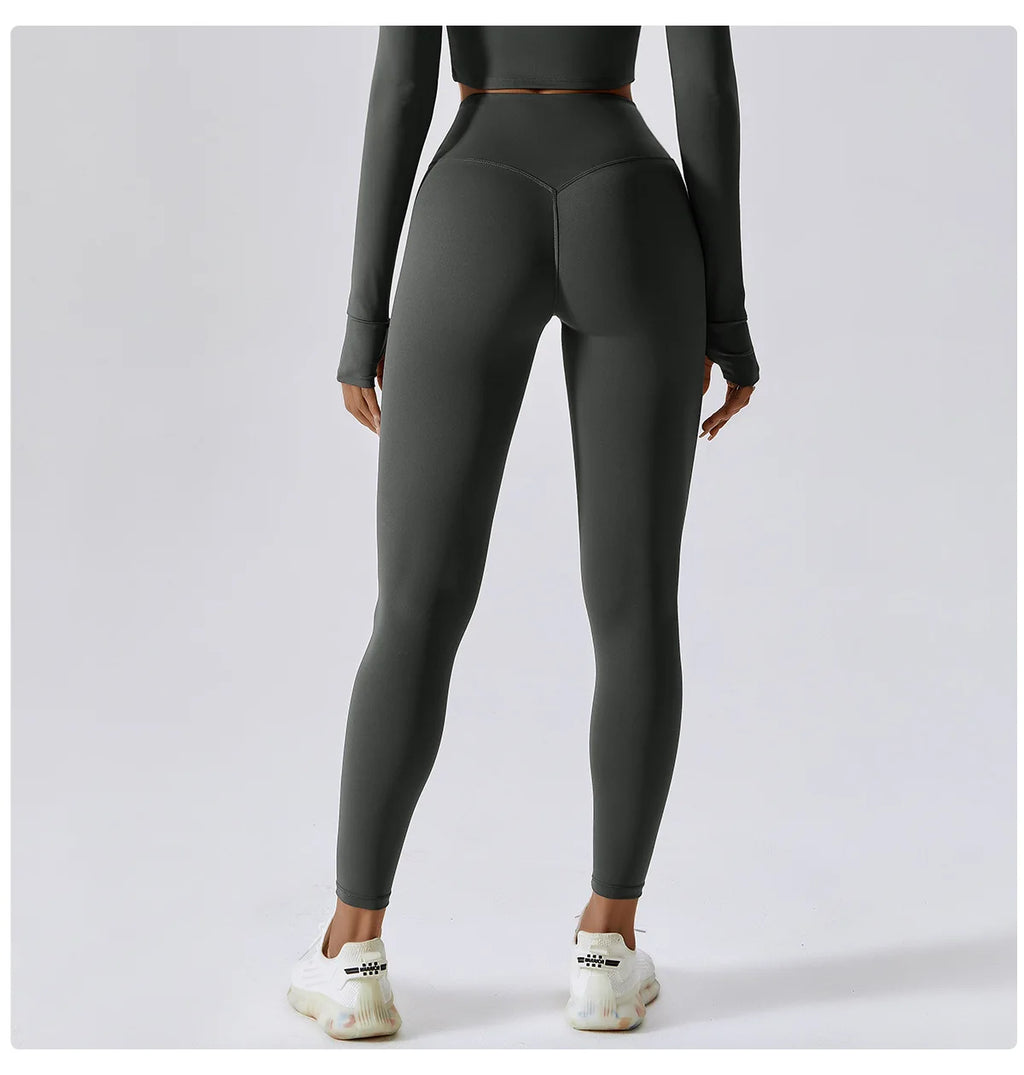 Butt Lift Yoga Leggings – High Waist Quick Dry Pants