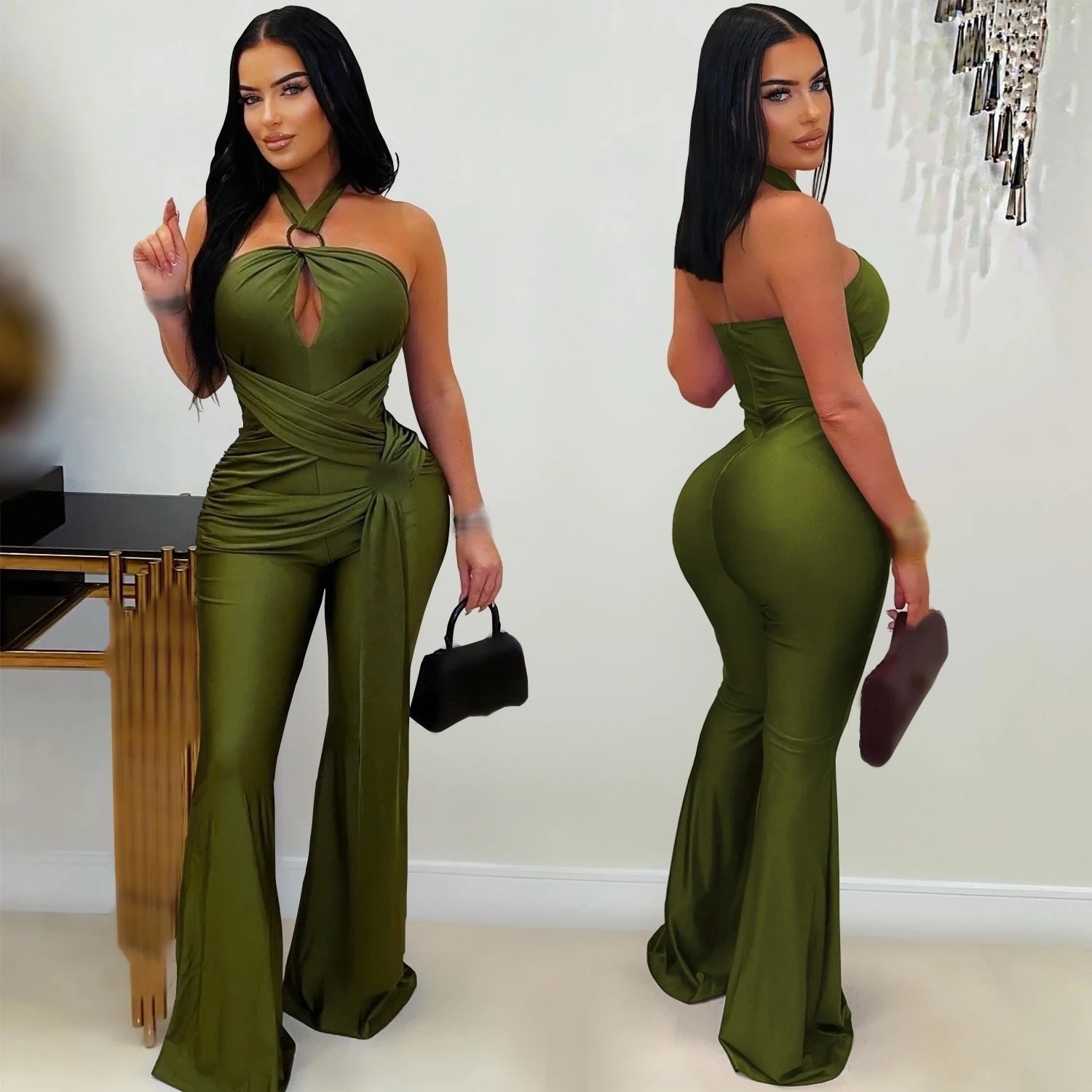 jumpsuits for woman one pieces overall woman clothes fall clothes romper women pants jumpsuit Secondary image