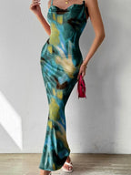Women's Dresses Blue Jean Print Sleeveless Strapless Midi Bodycon Maxi Dress 2026 Sexy Vestidos Club Party Evening Sundress