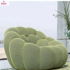 Italian Minimalist French Internet Celebrity Bubble Soccer Cream Styling Sofa Design