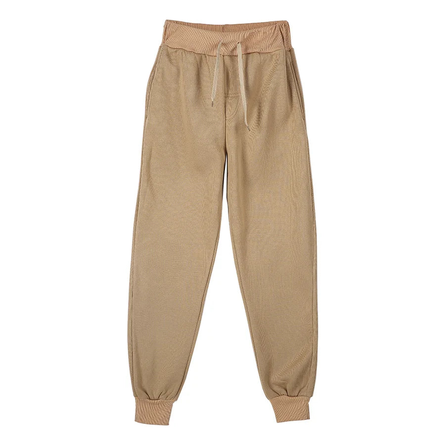 2026 New Joggers Sweatpants Men and Women Elastic Waist Lose Casual Trousers white beige pink yellow Hip Hop Mens Sweat Pants