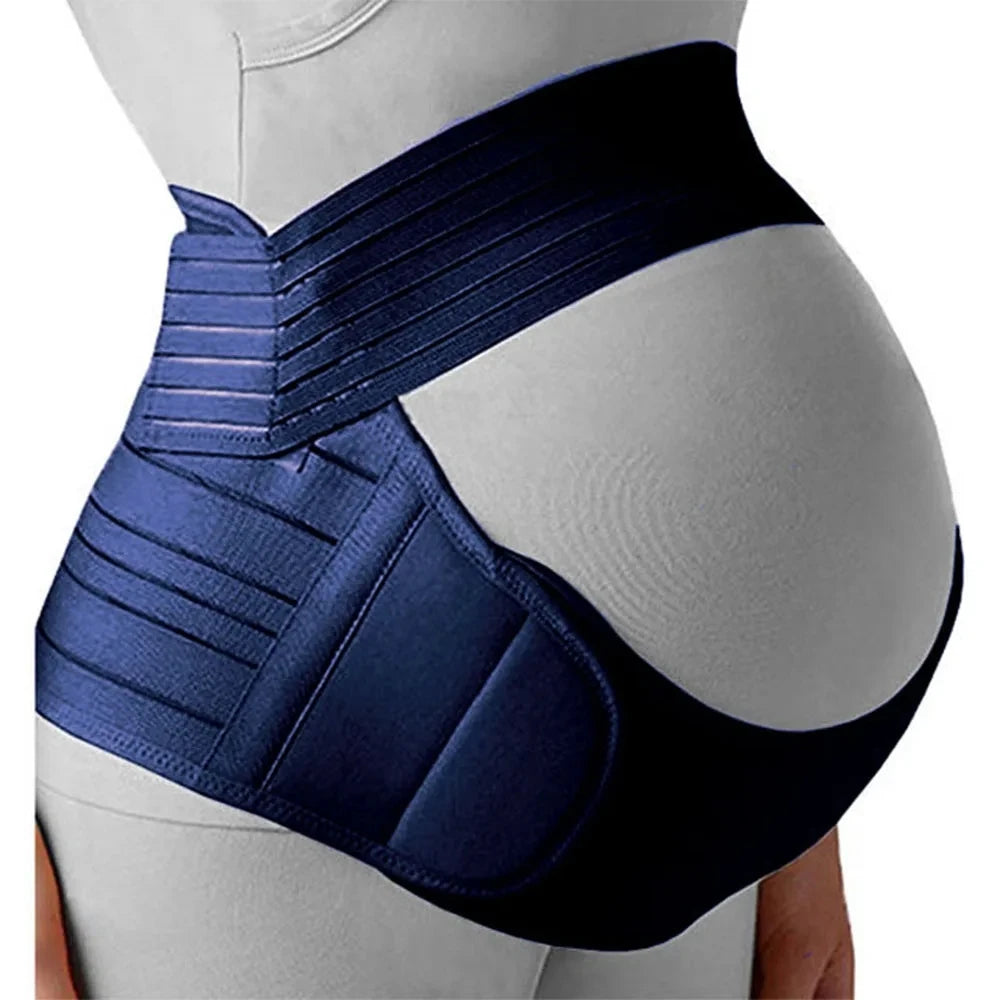 Pregnant Women Support Belly Band Back Clothes Belt Adjustable Waist Care Maternity Abdomen Brace Protector Pregnancy Main image