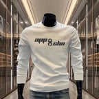 Autumn Men's Cotton Sweatshirt Korean Cool O-neck Long Sleeve Top High Quality Harajuku High Street Men Clothing Streetwear Men