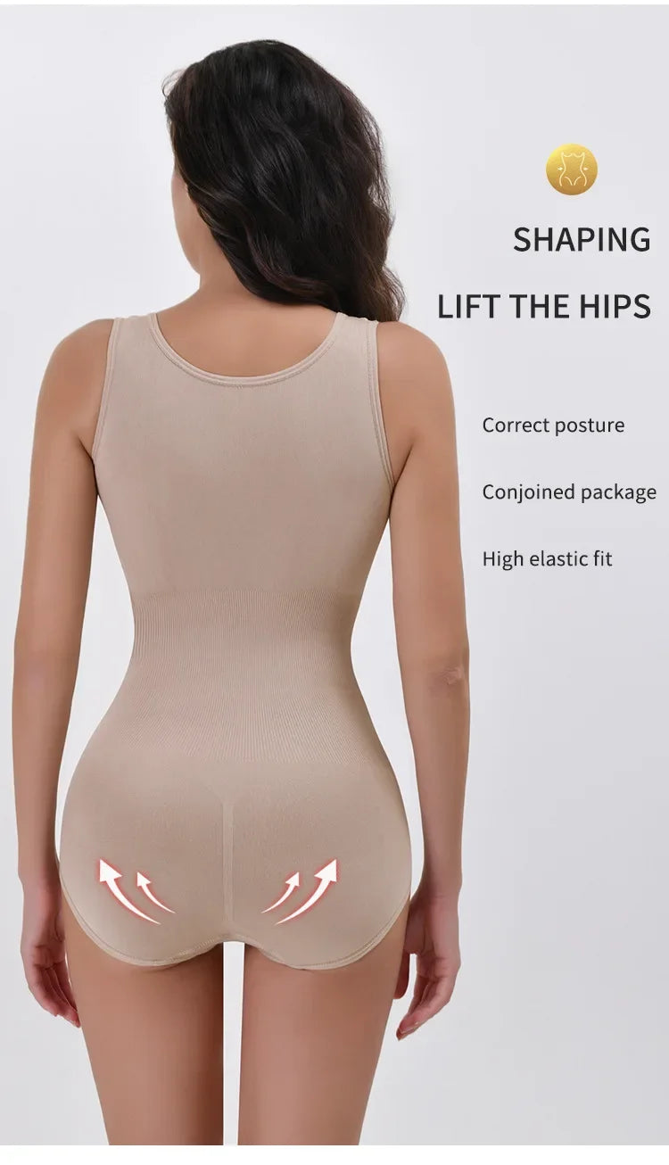 Body Shaper Women Seamless Tummy Control Slimming Sheath Flat Belly for Underwear Plus Size Shapewear Bodysuit Fajas Colombianas