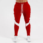 Men Fashion Quick Dry Pants Lightweight Hiking Jogging Running Trousers Breathable Workout Gym Ankle Tied Athletic Pants