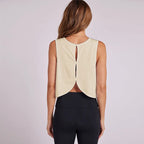 Women's Tank Workout Tops Sports Wear For Women Gym T-shirt Open Back Yoga Top Sport Blouses Woman Fitness Shirt Female Jersey