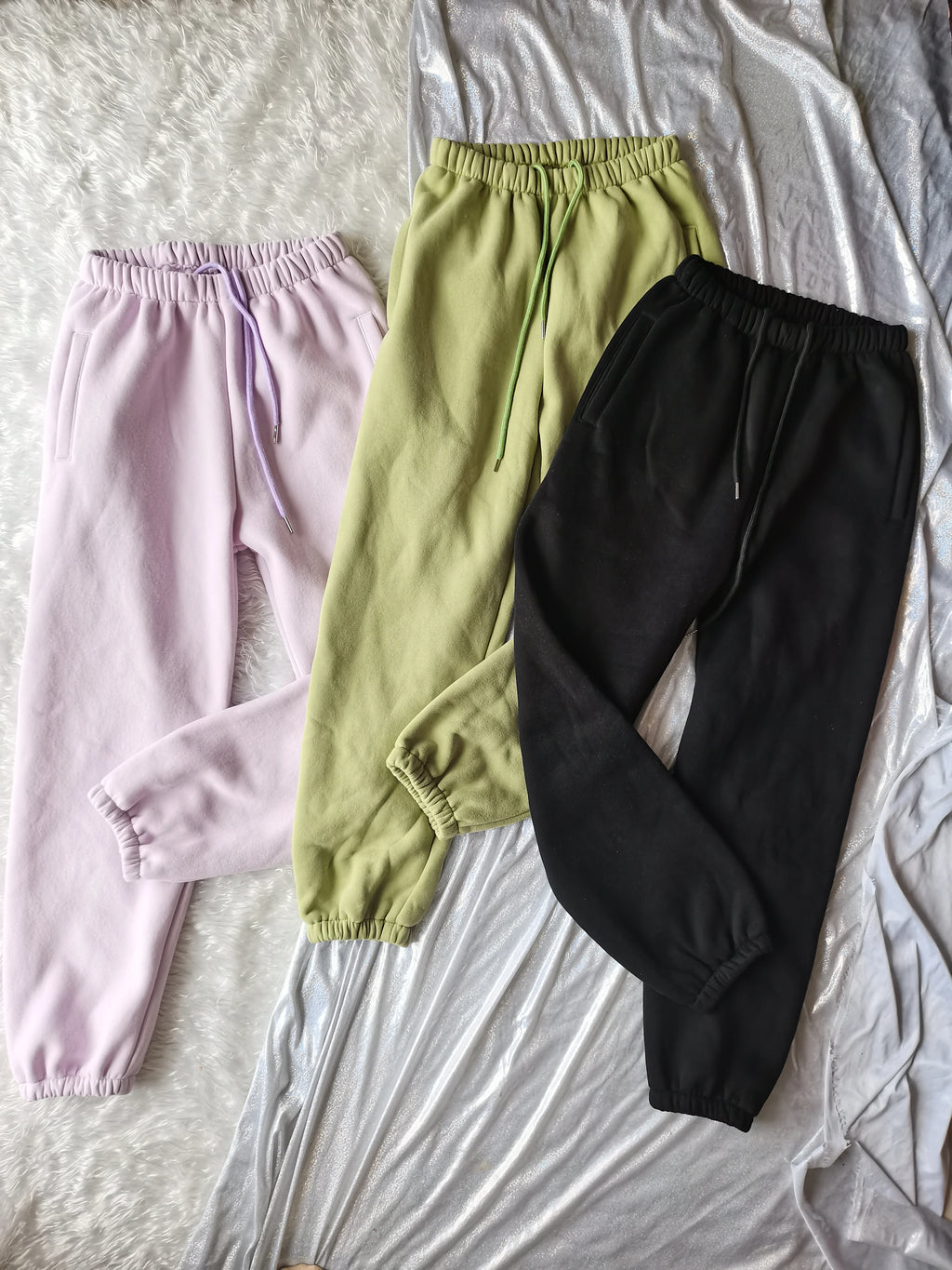 Wholesale Fleece Hoodie with Jogger Pant Sweat Suit Fall Winter 2 Piece Set Tracksuit Women Sports Outfit Two Piece Solid Casual