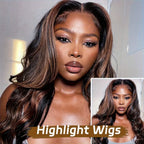 5x5 1B30 Lace Glueless Wig Human Hair Ombre Body Wave Lace Frontal Closure Wigs Hd Lace Human Hair Ready To Go Human Front Wigs