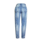 Sexy Embroidery fashion streetwear women mom jeans woman jean stacked pants boyfriend baggy jeans vintage clothes denim trousers