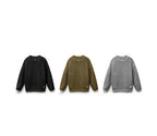 Maden Retro Heavyweight Knitted Sweater Loose Round Neck Pullover Warm Versatile Base Layer Knitwear for Men's Autumn and Winter