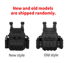 YAKEDA Quick Release 1000D Nylon Tactical Outdoor Vest With Adjustable and Molle System for Airsoft Hunting