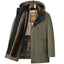 Top Grade Five Protective Tech Luxury Winter New Brand Camel Fleece Men's Parka Jacket Windbreaker Coats Heavy Plush Lining