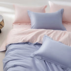 1pc Egyptian Cotton Duvet Cover Solid Color 100% Cotton 800 Thread Count Quilt Cover Korean Minimalist Style Bedding Ultra Soft