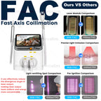 FAC 5000W 2 IN 1 Professional 4 Wave 808 Diode Laser Permanent Painless Hair Removal Picosecond Laser Tattoo Removal Machine