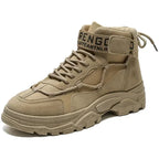 2026 Men Boots Tactical Boots Outdoor Hiking Winter Shoes Light Non-slip Men Desert Ankle Boots Botas Motocross Motorcycle Shoes