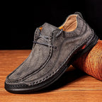 Shoes for Men 2026 Handmade Leather Casual Sneakers Comfort Design Man Shoe Business Leather Fashion Plus Size Shoes for Men