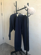 Wholesale Fleece Hoodie with Jogger Pant Sweat Suit Fall Winter 2 Piece Set Tracksuit Women Sports Outfit Two Piece Solid Casual