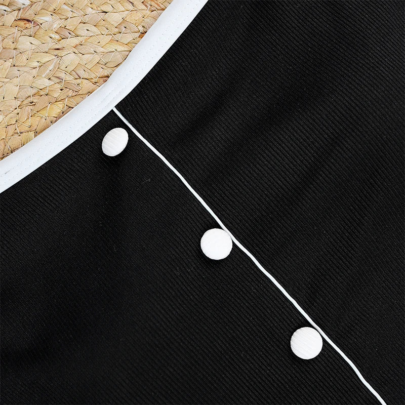 Woman Swimwear 2026 High Waist Bikinis Shorts Women's Swimsuit Luxury Ribbed Two-piece Bathing Suits Summer Bikini Set Swim Suit