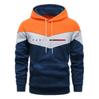 Paris Fashion Men's Hoodies Set Daily Casual Sports Hooded Sweatshirt and Jogger Pants Male Urban Trend Warm Pullover Tracksuit