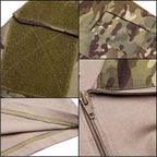 Men's Outdoor Tactical Hiking T-Shirts,Hunting Camouflage Long Sleeve Hunting Climbing Shirt,Male Breathable Sport Clothes