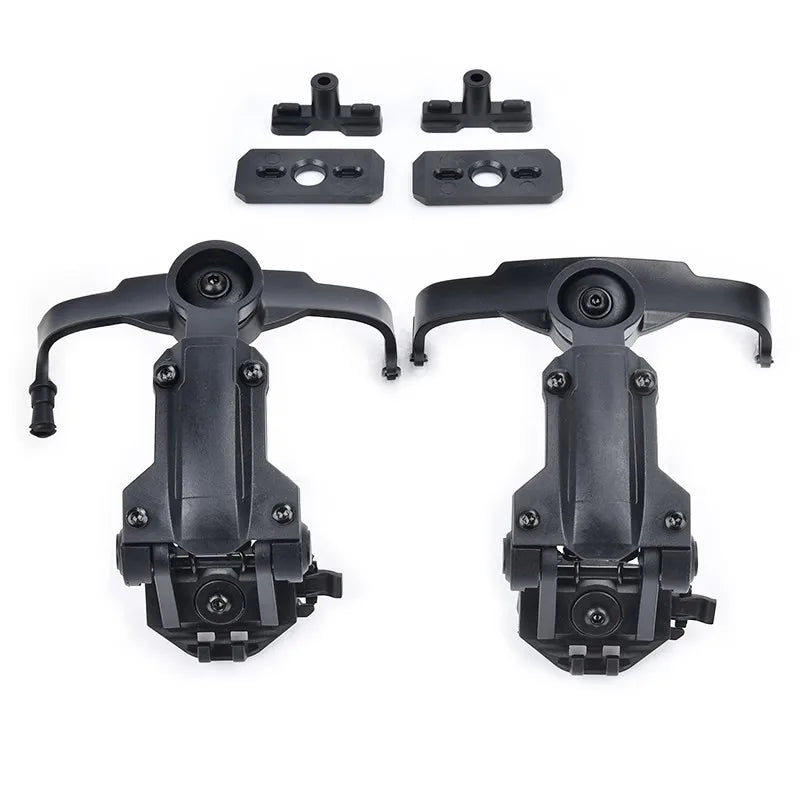 WADSN Tactical Fast Rotation Helmet Rail Mount Adapter Headset Bracket For Comtact Sordin Headphone Fit Wendy ARC Rail Base
