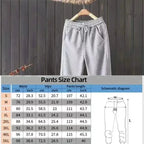 Solid Color Comfortable Wide Leg Pants with Elastic Waist Pocket, Casual Loose Fit for Autumn and Winter