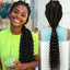 Handmade Cornrow Braided Wigs 30inch Synthetic Full Lace Kontless Braids Wigs Lace Frontal Box Braided Lace Wigs for Black Women