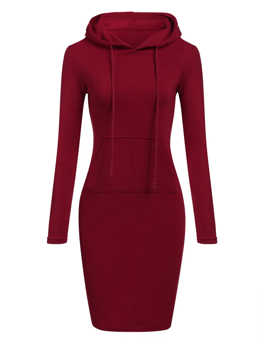 Autumn - Ready Ladies Hooded Dresses Blending Hoodie and Sweatshirt Elements for Fashionable Women's Wardrobe