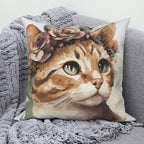 Modern Sofa Decorative Pillowcase Home Decor Set Cute Cat   Cushion Cover Throw Pillow