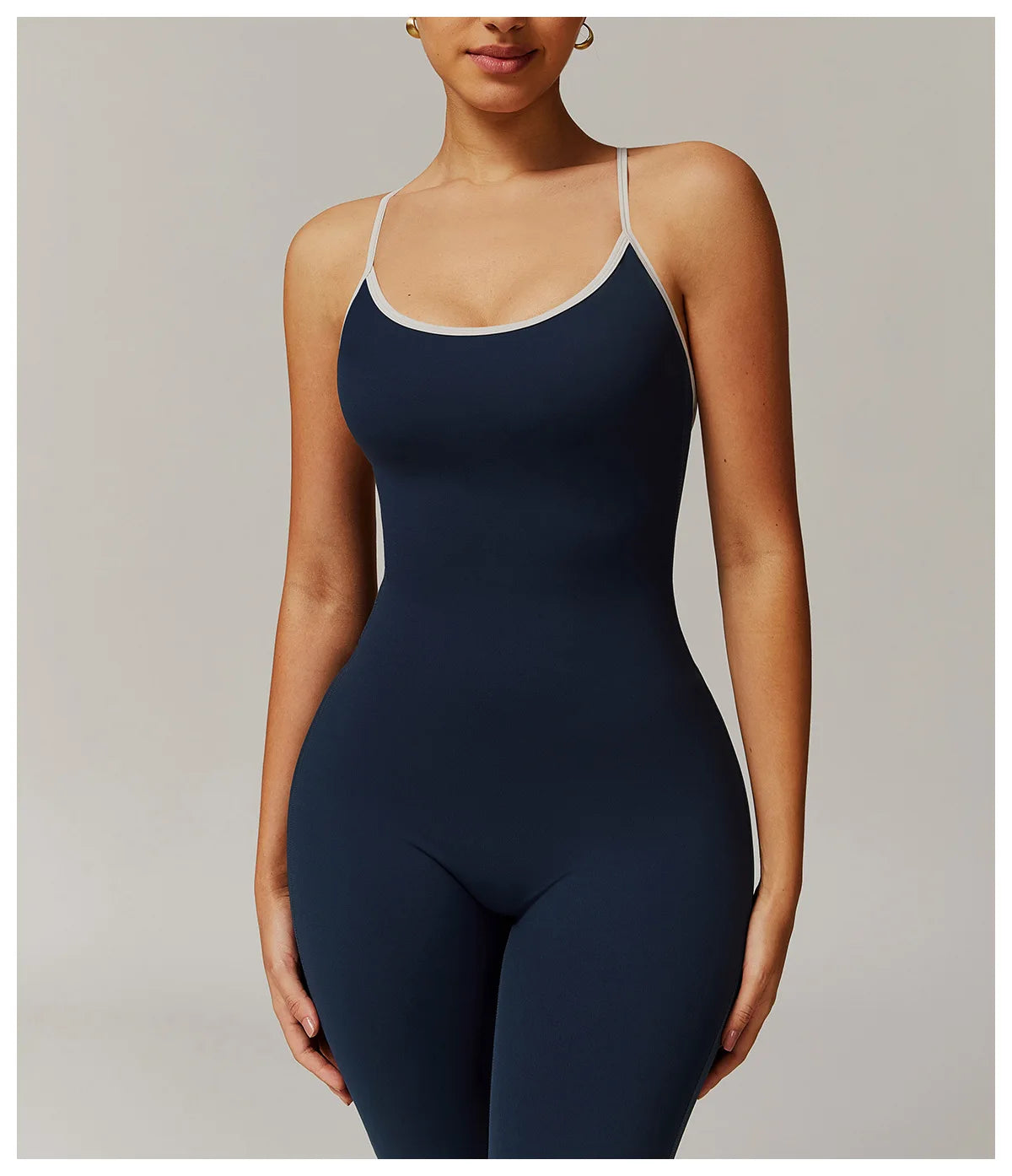 Jumpsuit Gym Set Yoga Suit Back Cross Sportswear Women Sports Jumpsuit Fitness Rompers Workout Bodysuits One-piece Yoga Jumpsuit Secondary image