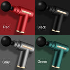 Fascia Gun Muscle Massagers Pistol Vibration Penetration Deep Tissue Massage Gun Shock Body Neck Massager Relaxation Treatment