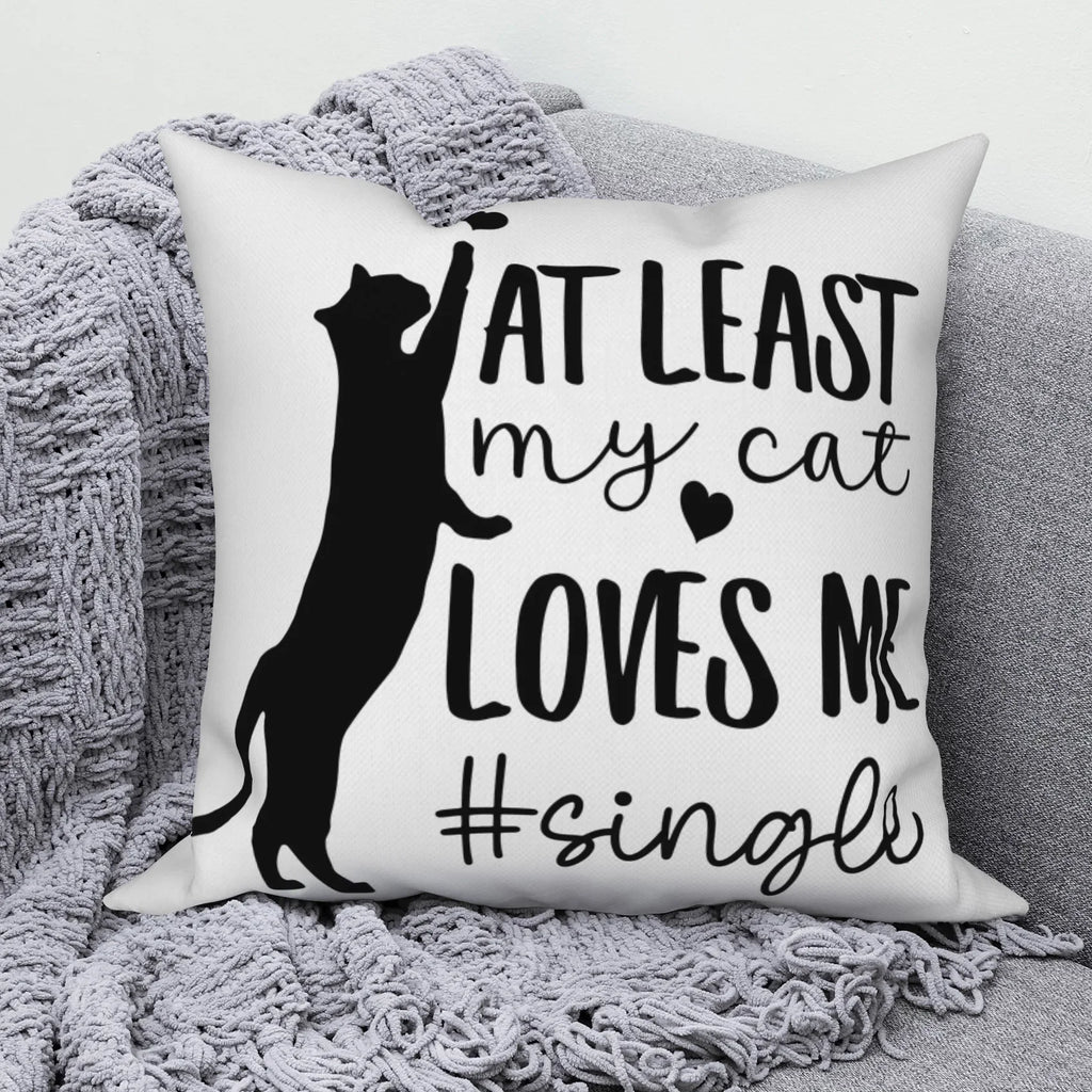 Modern Sofa Decorative Pillowcase Home Decor Set Cute Cat   Cushion Cover Throw Pillow
