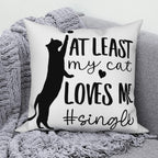 Modern Sofa Decorative Pillowcase Home Decor Set Cute Cat   Cushion Cover Throw Pillow