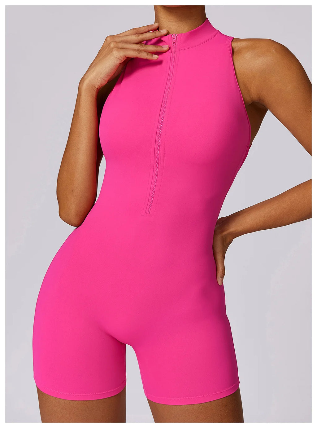 Sweat Suit Set Womens Jumpsuit Activewear Sets Women Gym Elastic Workout Outfit Women's One Pcs Yoga Suit Seamless Sports Set