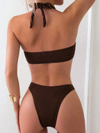 Sexy Women's Swimsuit 2026 Summer Bikini Two-piece Swimwear for Woman Beachwear Halter Bikinis Sets Swimming Beach Bathing Suits