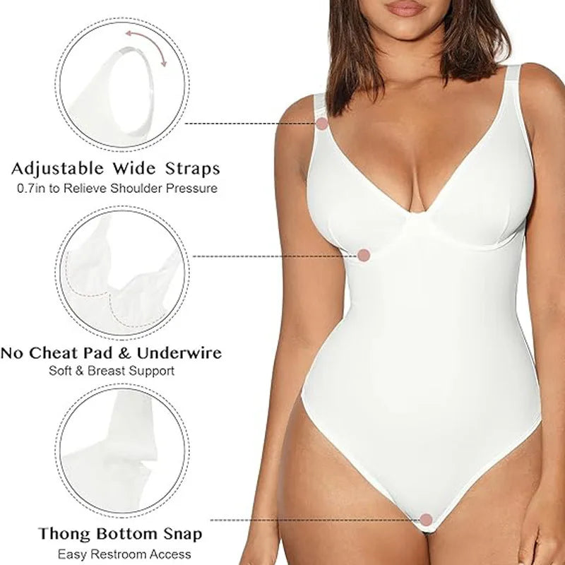 Women's sports clothing, low neck suspender, top yoga fitness bodysuit, tight fitting clothing, women's underwear, women's sexy Secondary image