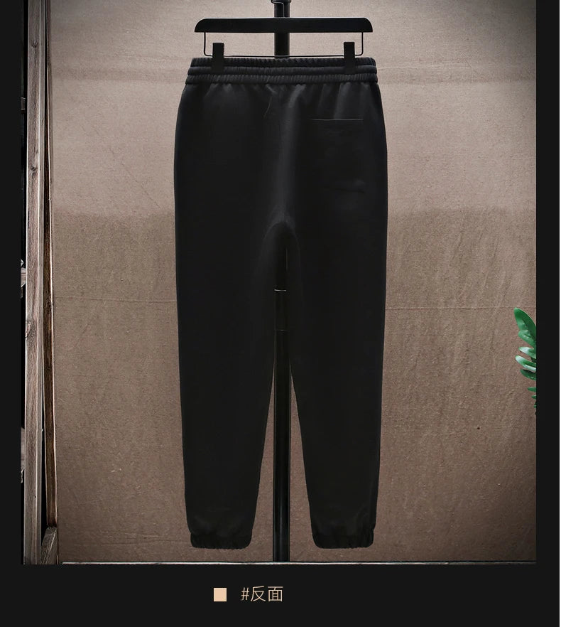 Winter Men's Sets Tracksuit Men Wool Hooded Sweatshirt Thicken Warm Sportswear Male Casual Suit Two Piece Sets