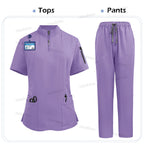 Clinical Uniform Woman Nursing Articles Hospital Surgical Gowns Dental Nursing Medical Blouse Pants Work Wear Doctor Nurse Scrub