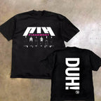 Summer Men P1Harmony 2026 DUH Same T-shirt Kpop Print Summer Short Sleeve Tee for Fans Men Women Clothing Streetwear T Shirts