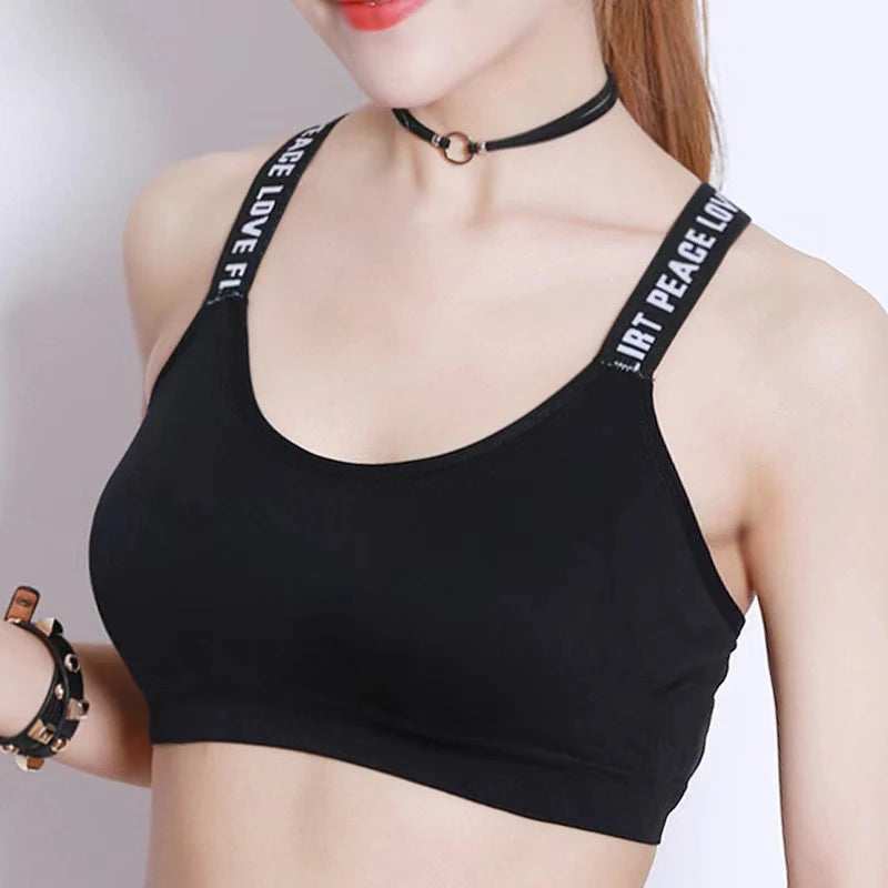 Push Up Sports Bra – Fitness Yoga Tank Top