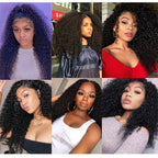 Mongolian Kinky Curly Human Hair Bundles Natural Jerry Curl Remy Hair Weave Bundle Raw Human Hair Extensions 1 3 4 Bundles Deal