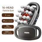 42-Heads Fascia Gun High-Frequency Vibration Body Massage Gun Back and Waist Massager Neck Shoulder Massager Muscle masajeador