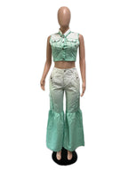 Sets for Women 2 Pieces Summer Outfits Sleeveless Tank Top and Pants Casual Sexy New in Matching Sets Wholesale Dropshipping