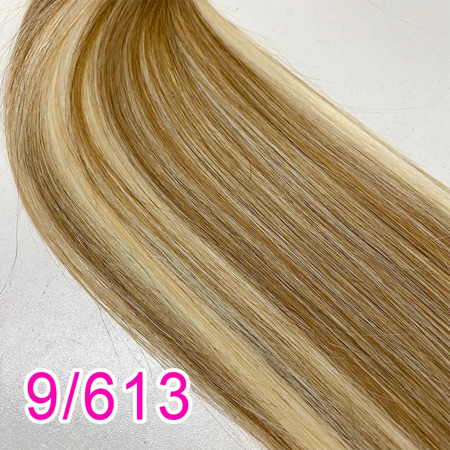 Ombre Straight Bulk Braiding Hair 100% Brazilian Virgin Remy Human Hair Extensions 613 Blonde Color Natural Hair Piece
