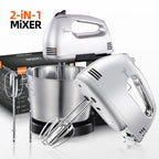 Custom Home Kitchen Electrica Batidora De Mano 7 Speed Food Flour Dough Cake Egg Beaters Handmixers Electric Held Hand Mixers
