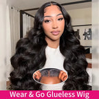 Glueless Wig Human Hair Ready To Wear Body Wave Human Hair Wigs Human Hair Lace Frontal Wig Choice Cheap Wigs On Clearance Sale
